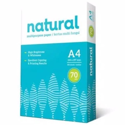 

NATURAL KERTAS HVS 7GR A4