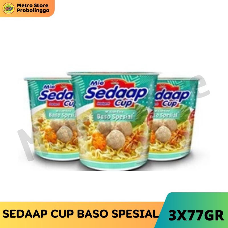 

MIE SEDAAP CUP BASO SPESIAL 3PCS