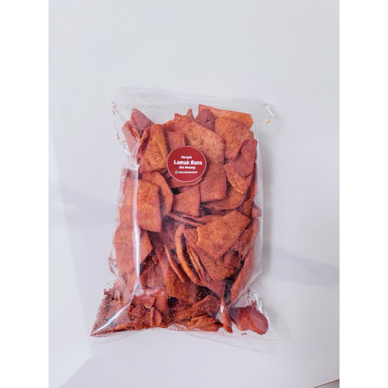 

Keripik rendang telur khas minang