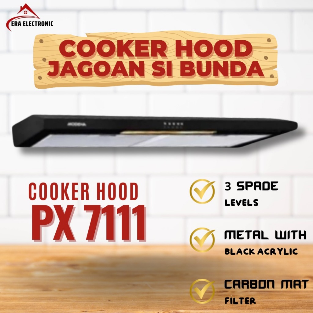 Modena Slim Hood - PX7111 Cooker Hood Slim 70 Cm