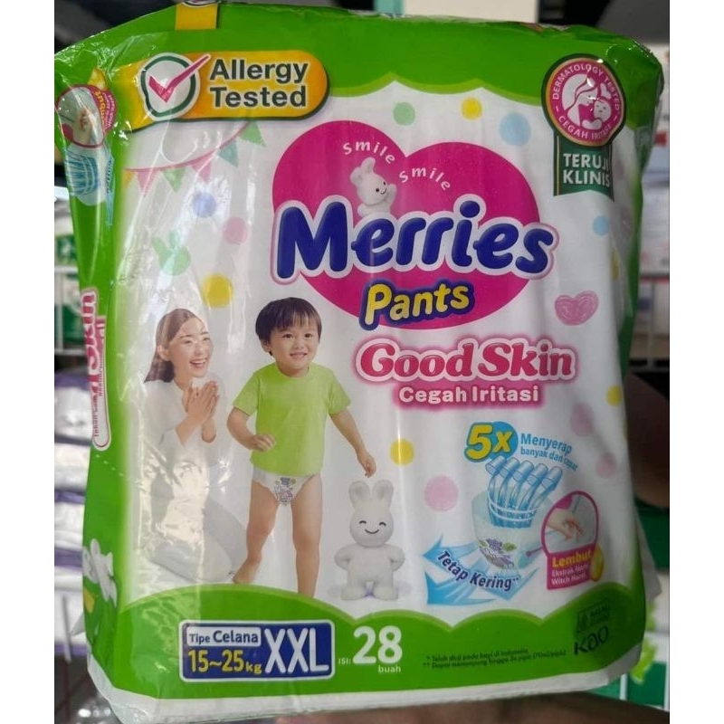 Pampers MERRIES SIZE XXL28