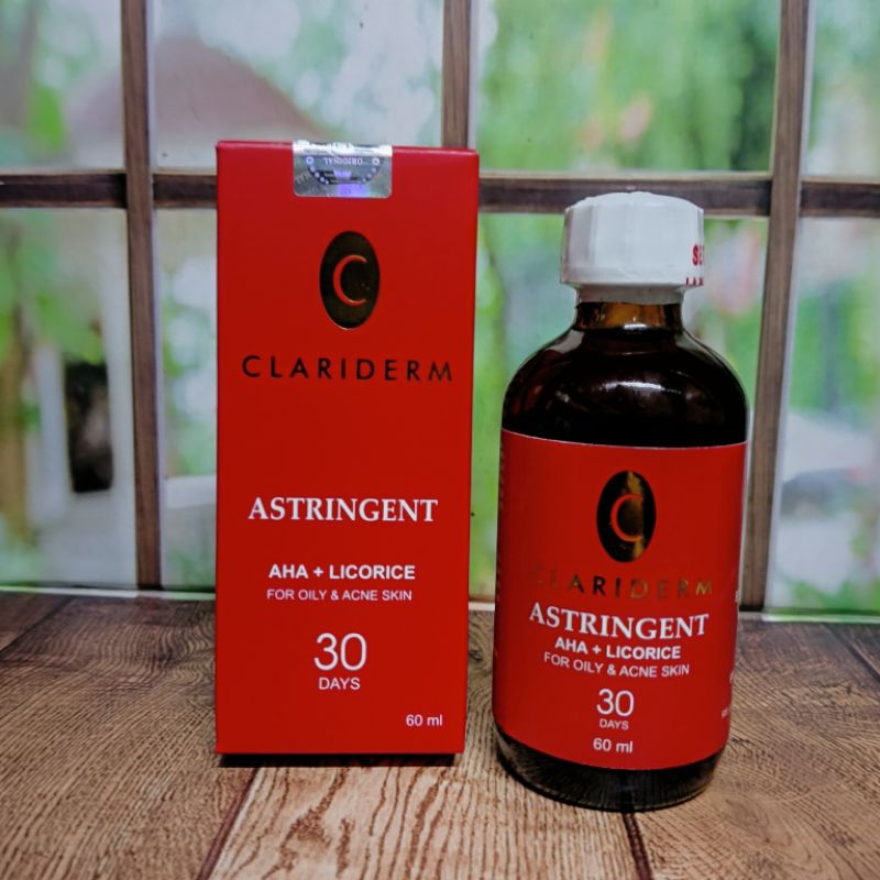 TONER CLARIDERM ASTRINGENT 100%ORI BPOM