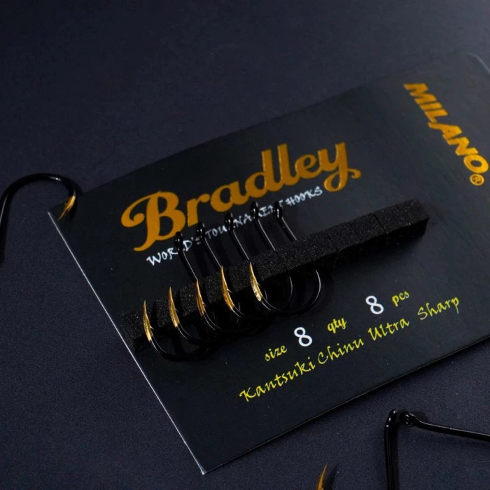 Mata Kail Pancing Milano Bradley GOLD Kantsuki Chinu (1053) Premium