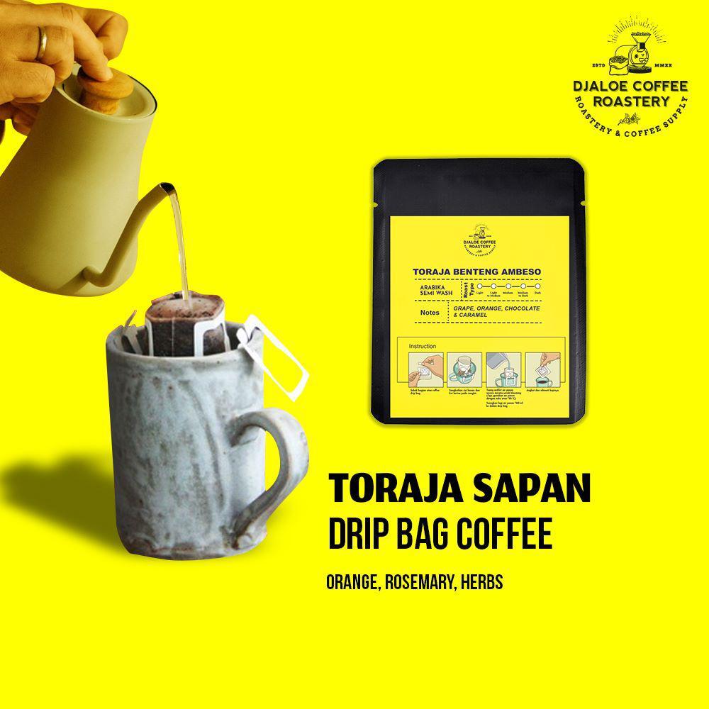 

Kopi Arabika Toraja Sapan Dripbag - Djaloe Coffee Roastery