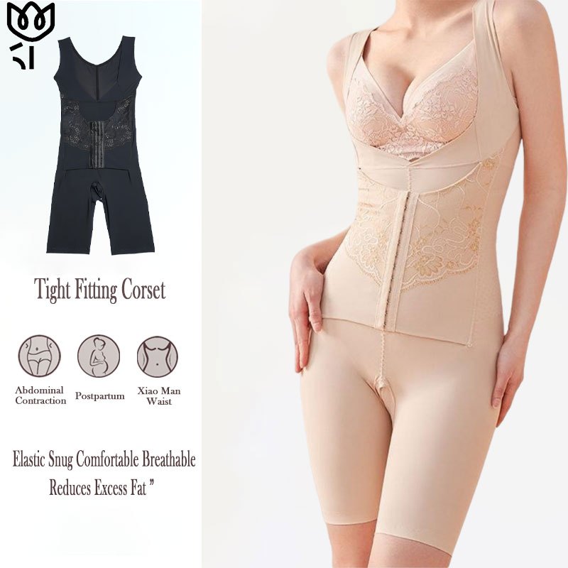 Tourmaline Crystal Body Shaper (Tanpa Lengan)pakaian pembentuk tubuh / korset pelangsing perut bunci