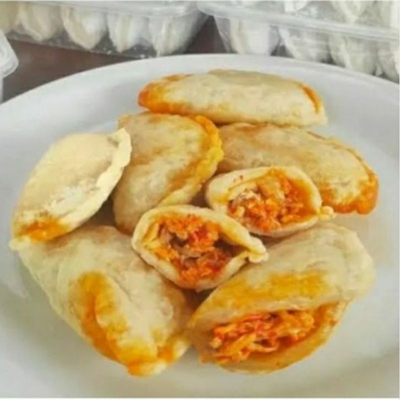 

Cireng Isi Ayam Suir & Keju ukuran kecil