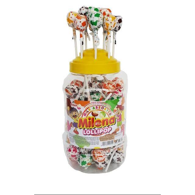 

Permen Milena Lolipop Toples isi 80