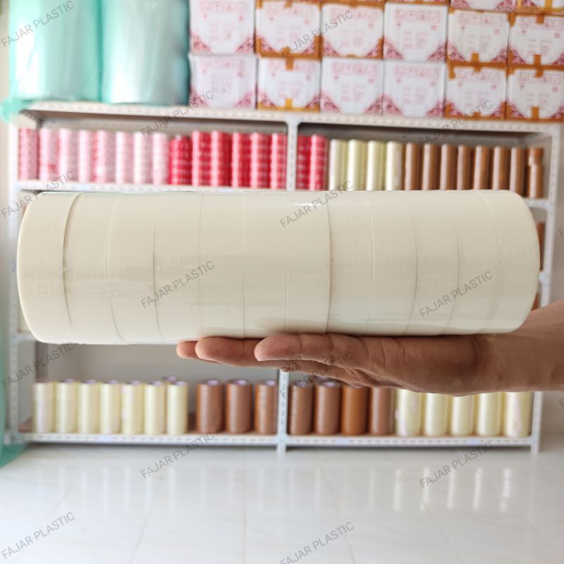 1 Slop (12pcs) Masking Tape 24MM x 12M - Lakban Kertas MPI