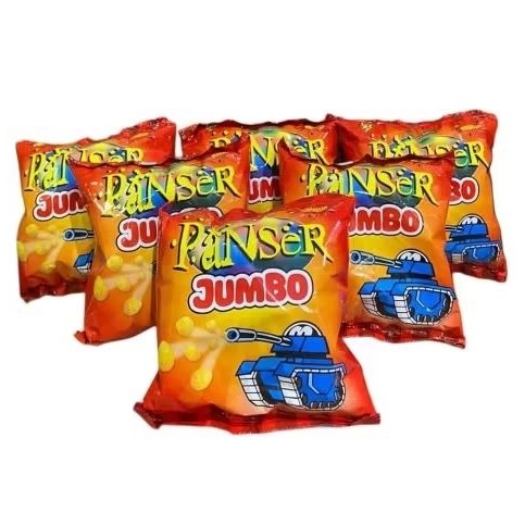 

(PACK) Chiki PANSER JUMBO Berhadiah Snack Jadul 18gr Uk BESAR Isi 10Pcs