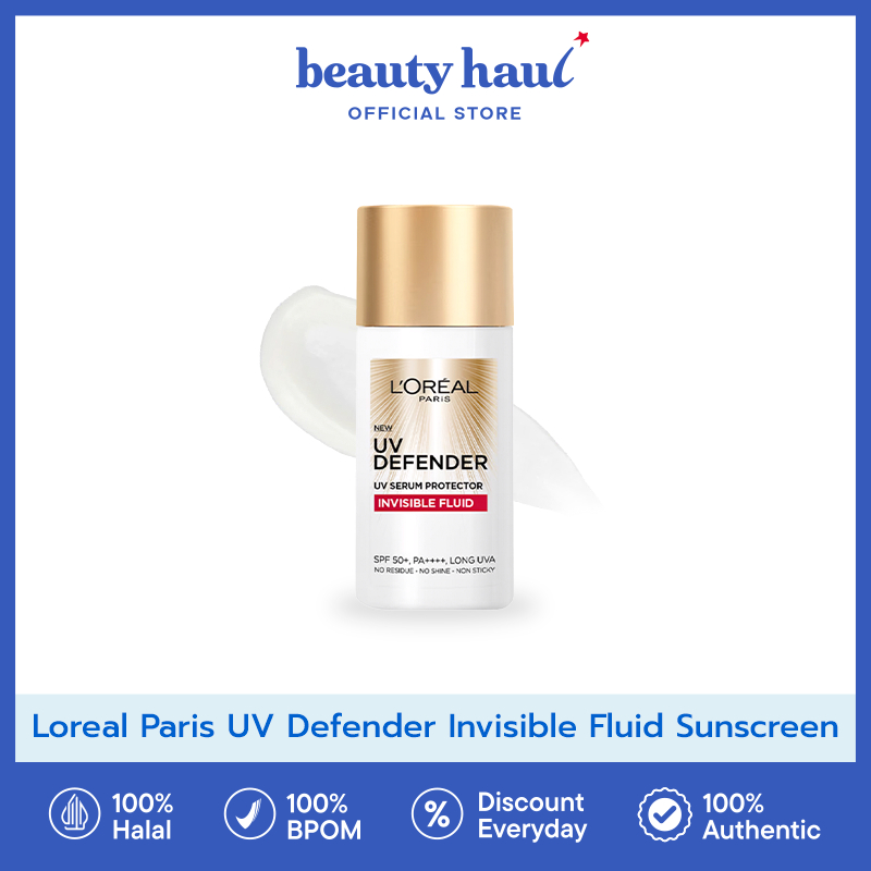 LOREAL PARIS Paris UV Defender Invisible Fluid Sunscreen SPF50+ PA++++