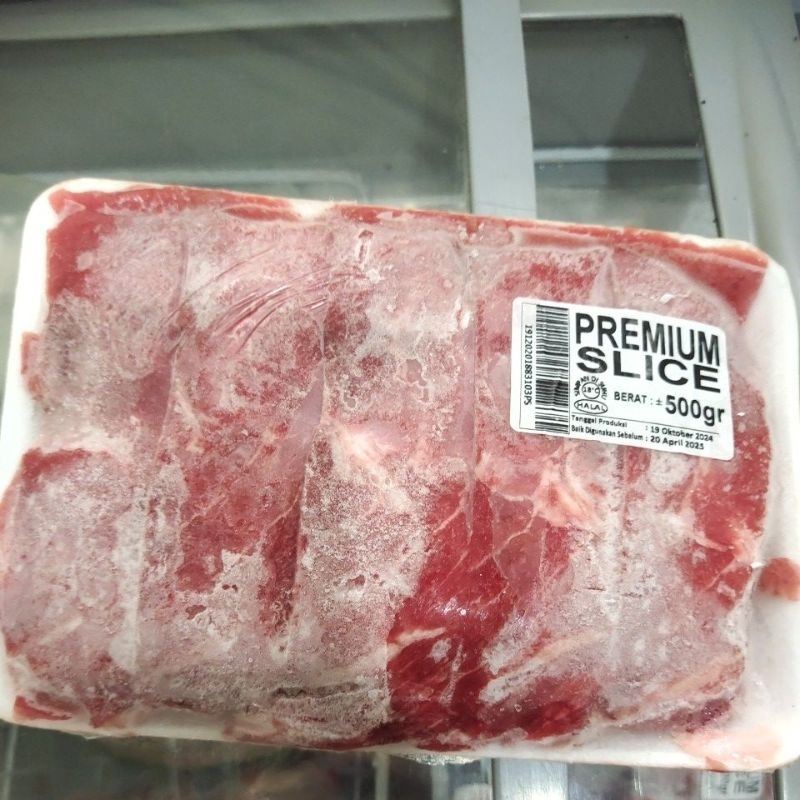 

Daging Sapi Slice Premium ±500gr