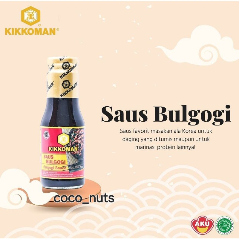 

Kikkoman Sauce Bulgogi Halal 300gr