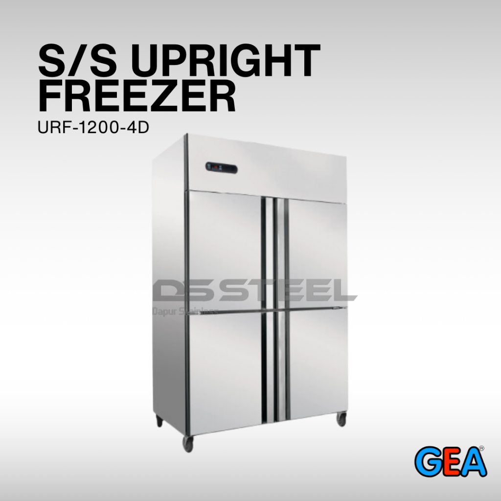 GEA Upright Freezer URF-1200-4D / Kabinet Pembeku URF 1200 4D