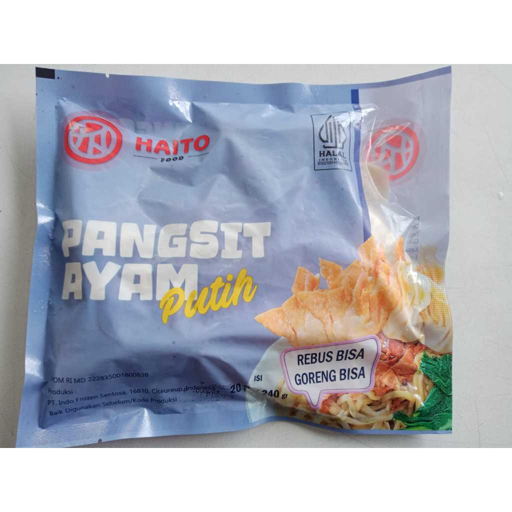 

Haito Food Product / Pangsit Ayam / Siomay / Bakpao