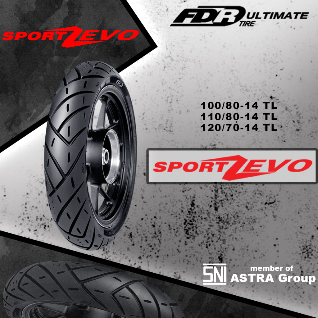 BAN FDR ZEVO RING 14 TUBELESS (TL)