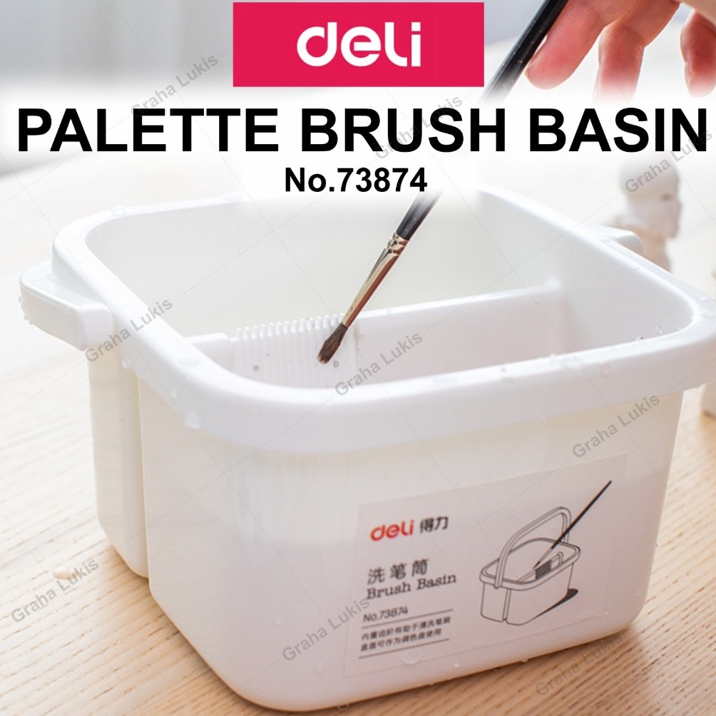 

Palette Brush Basin 73874 Ember Pembersih Kuas
