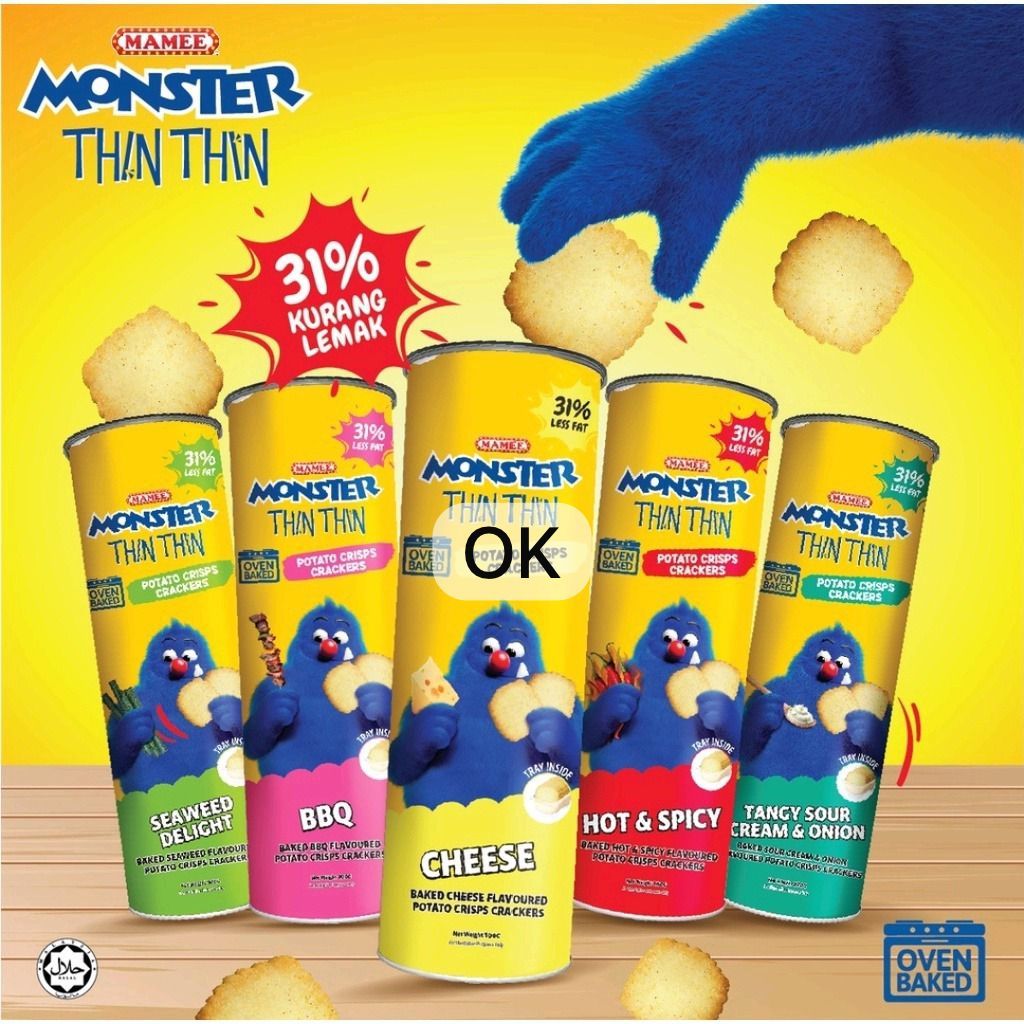 

OK9206 Potato Crisp Mamee / Mamee Potata Keripik Enak / Mamee Import