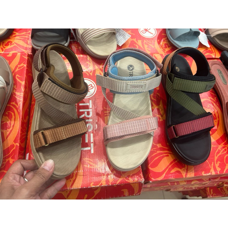 TRISET Sepatu wanita sandal gunung size 36-40 by Matahari Dept.Store
