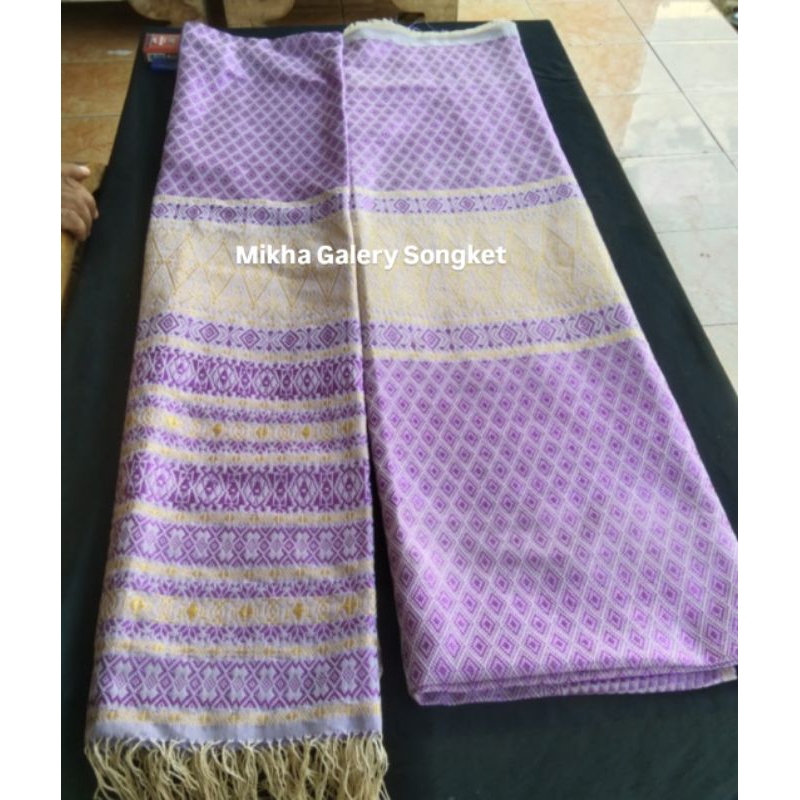 Tumtuman Tampa Sambung Extra Benang Prada Korea +Songket Tumtuman