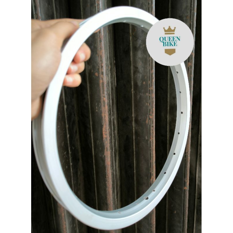 Rim Sepeda Velg Peleng Sepeda 24 / 26 Mini Ctb Mtb Alloy Almini / Besi 36h (1 Pasang)