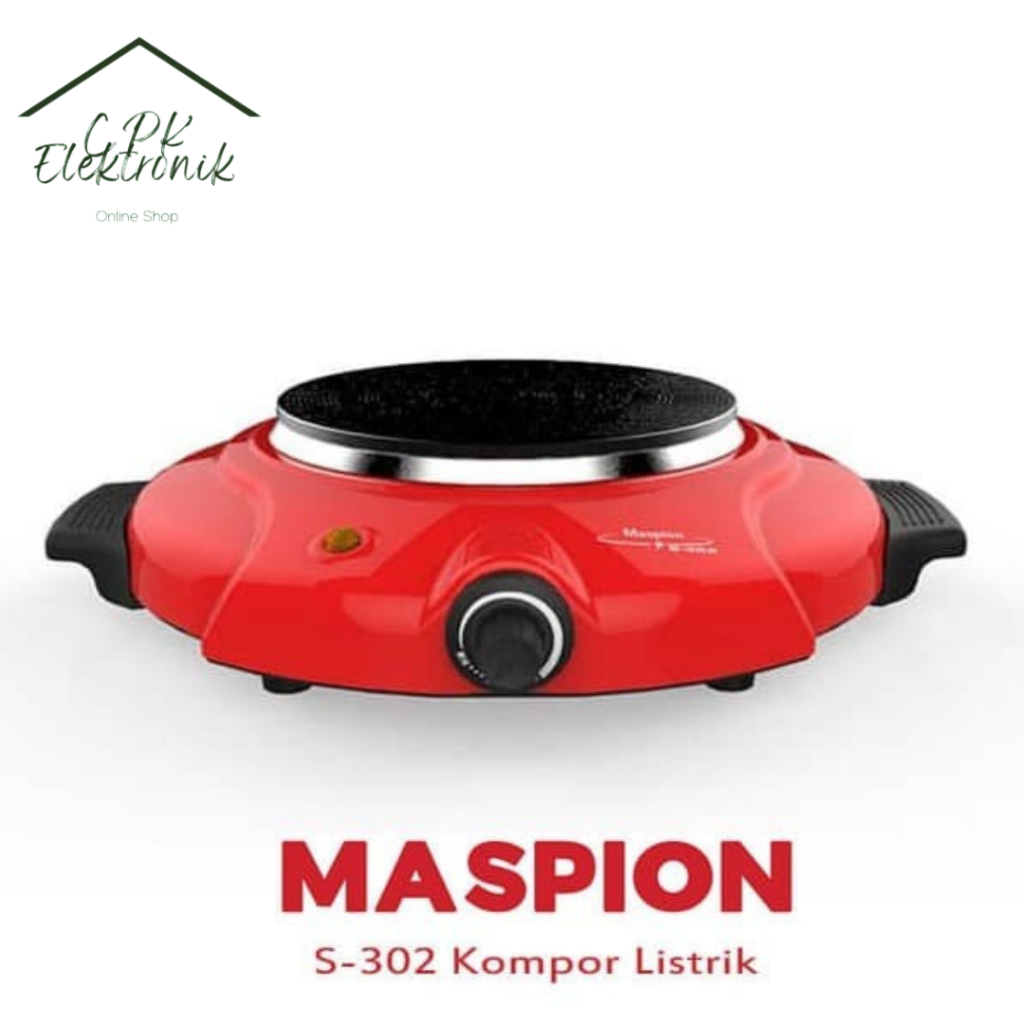 Kompor Listrik Maspion S302 Garansi Toko dan Garansi Resmi