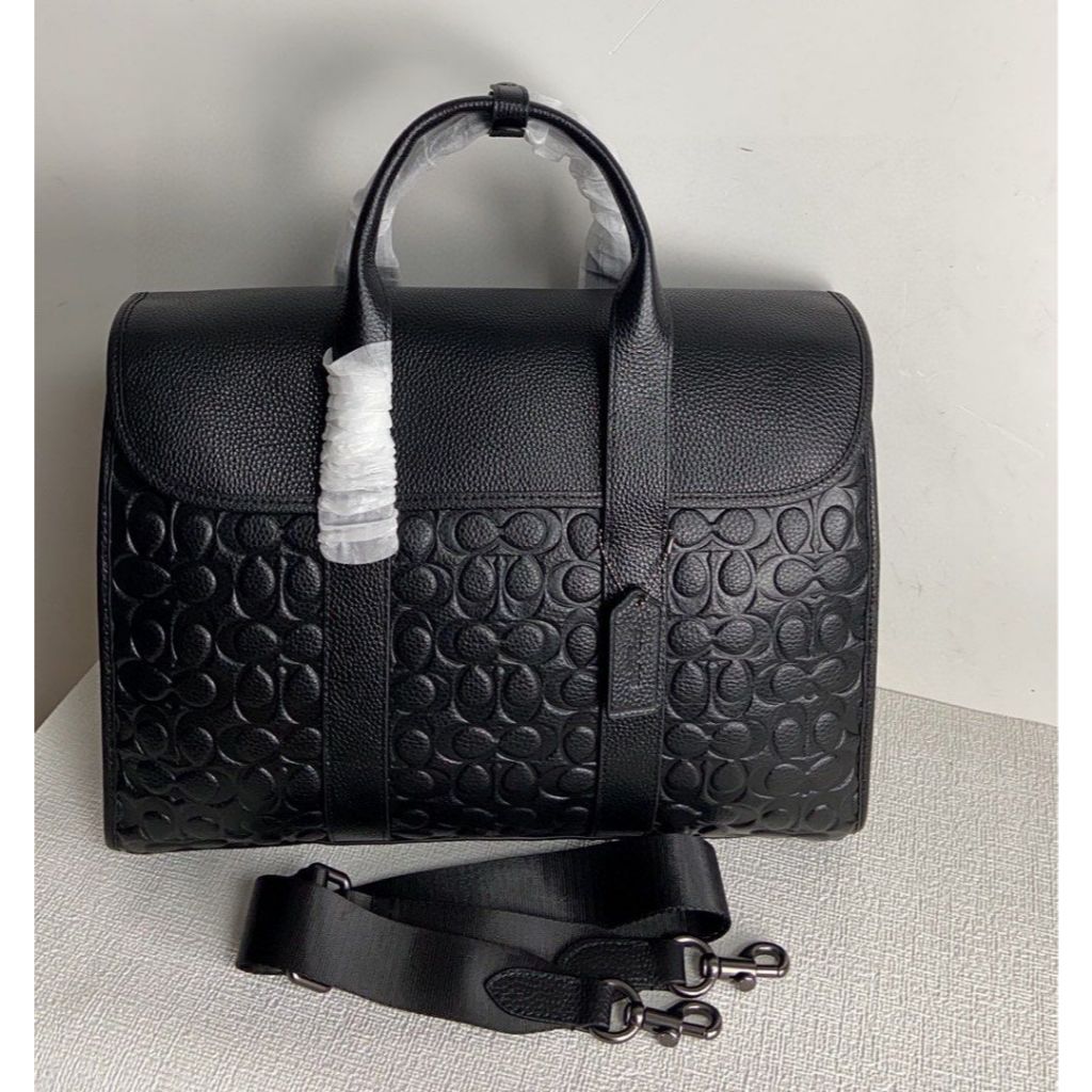 Briefcase C5320 Gotham Portfolio in Signature Leather - Briefcase Pria Original