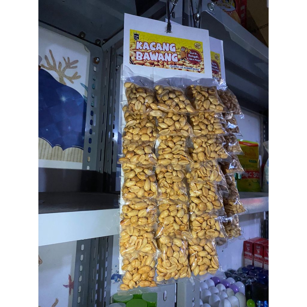 

Kacang Bawang Goreng 1 renceng 20 sch