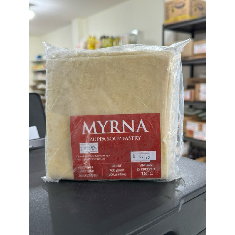 

MYRNA zuppa soup pastry 700Gr (10 lembar non box) - INSTANT ONLY