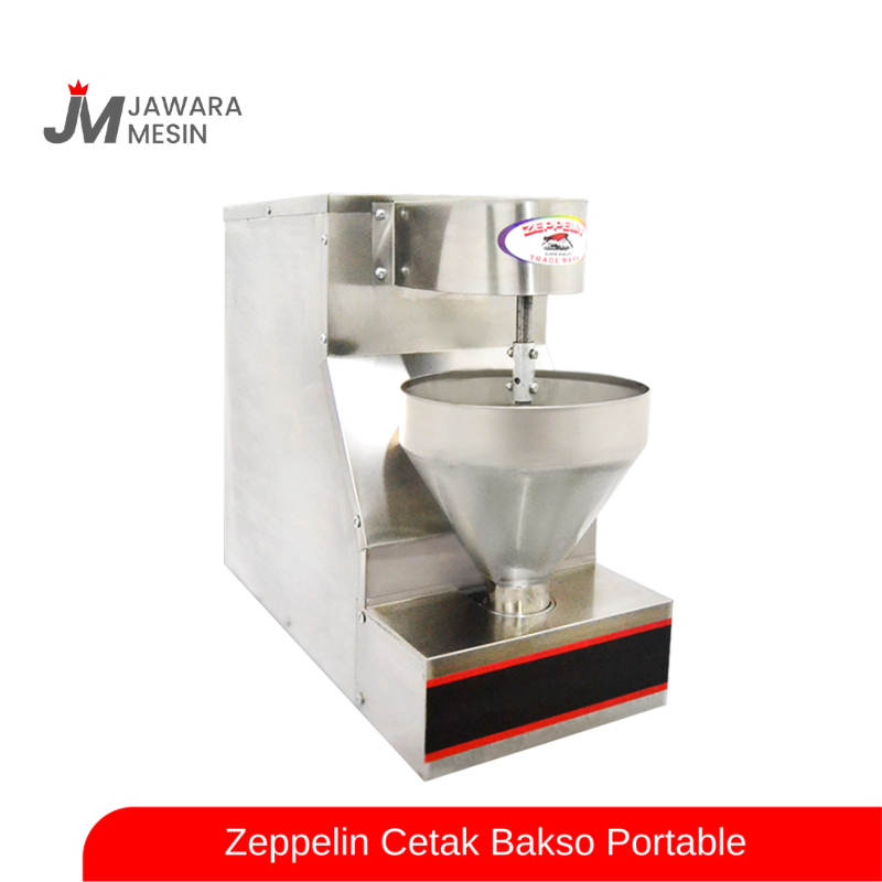 Zeppelin Cetak Bakso Portable