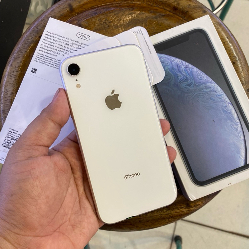 iPhone Xr 128gb White Resmi