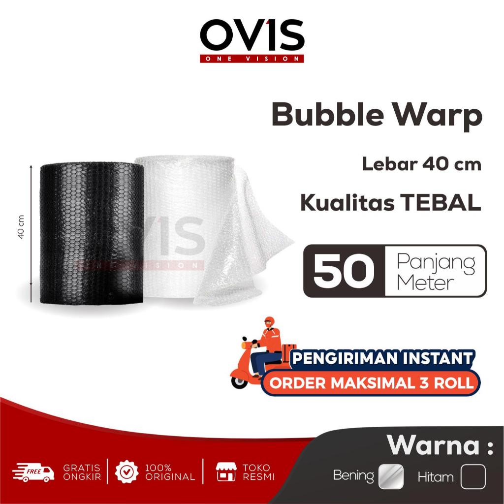 

Plastik Bubble Wrap Premium 40 cm x 50 m