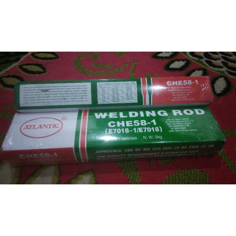 Kawat las atlantic CHE58-1 E7018