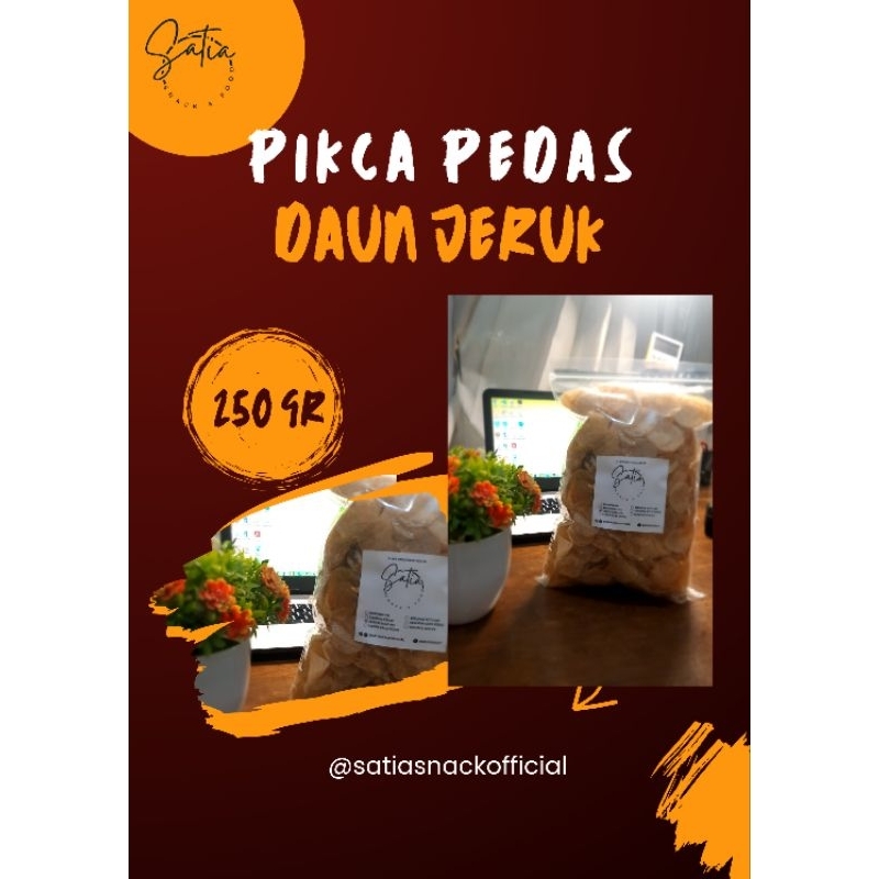 

Satia Snack : Pikca Pedas Daun Jeruk (250gr)