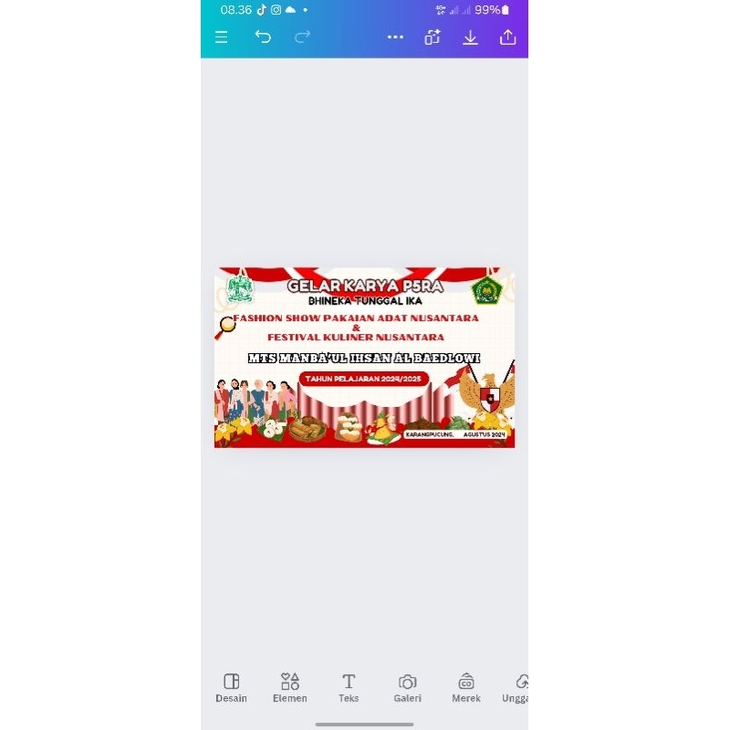 

SPANDUK BERKUALITAS CUSTOM DESIGN - FREE DESIGN