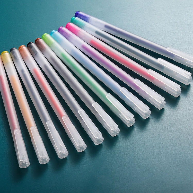 

Colorful Gel Pen Pulpen 12 Warna 0.5mm