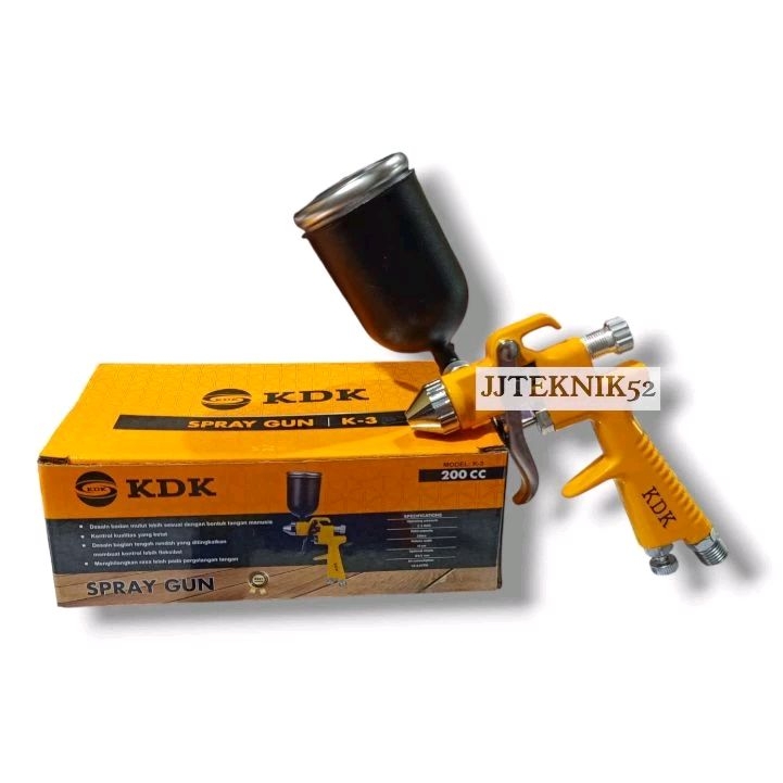 Spray Gun Shogun/ KDK R2 (200cc) Tabung Atas/ Gun Cat Shogun/KDK R2