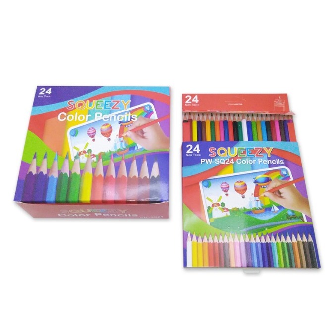 

PENSIL WARNA PANJANG 24 WARNA SQ