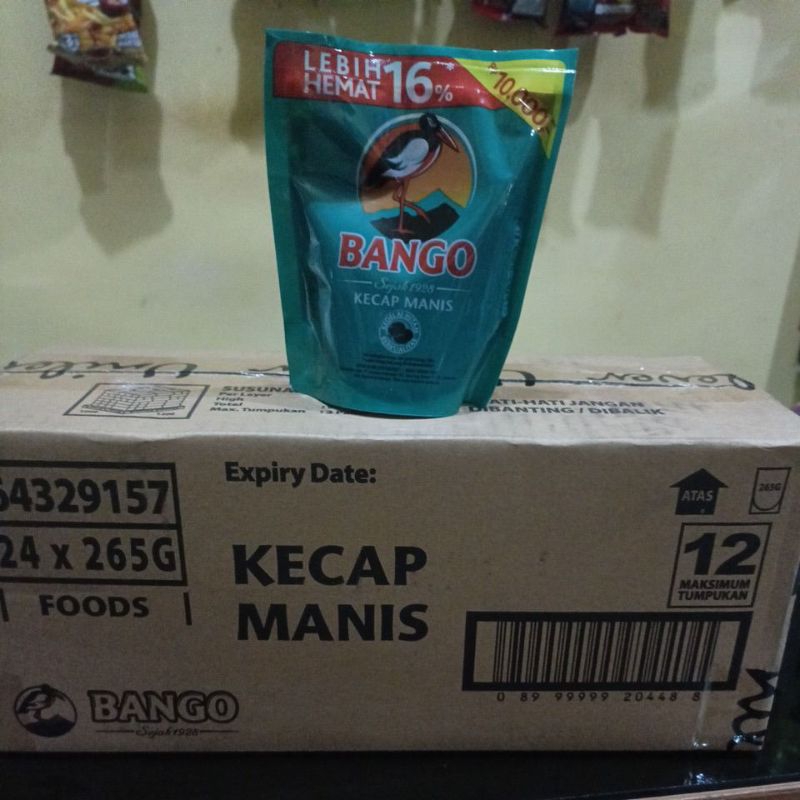 

kecap manis banggo 10000.1 dos isi 24 pcs