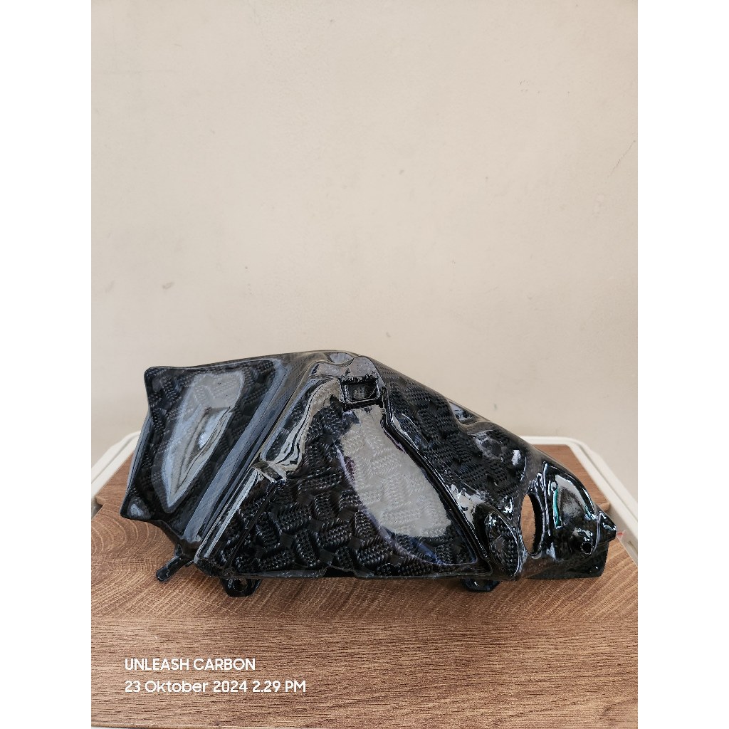 Rumah Box Filter Vario 125 150 Carbon Kevlar