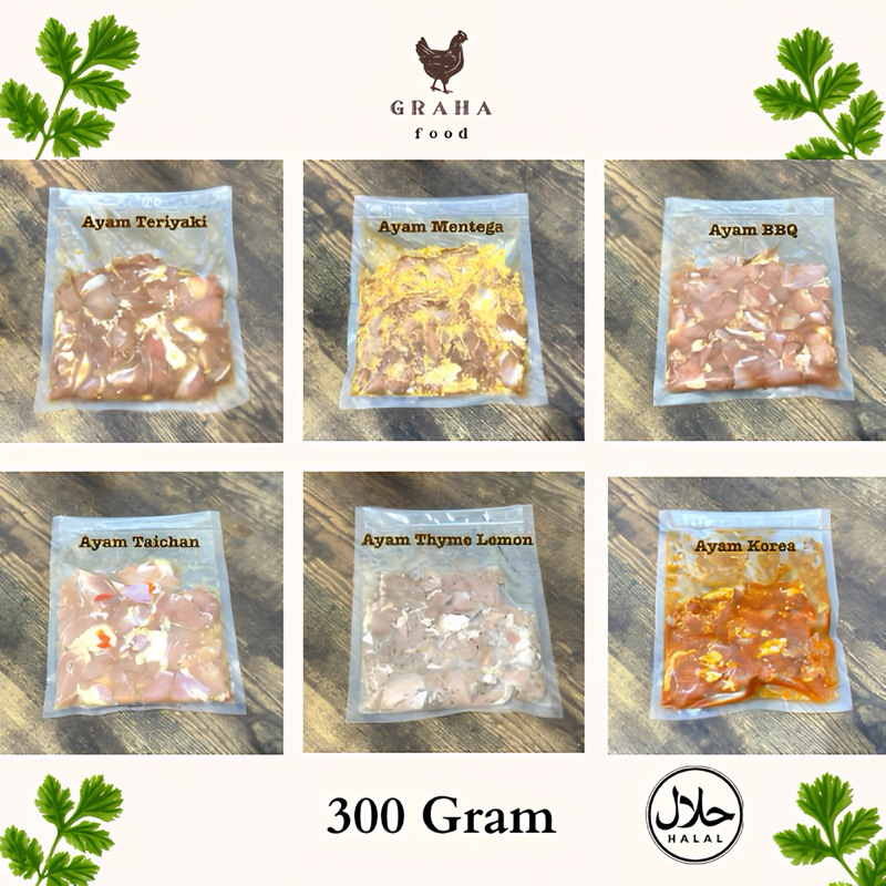 

Homemade Paha Ayam Marinasi | Teriyaki Mentega BBQ Taichan Thyme Lemon Mayonaise Korea Gochujang | GrahaFood