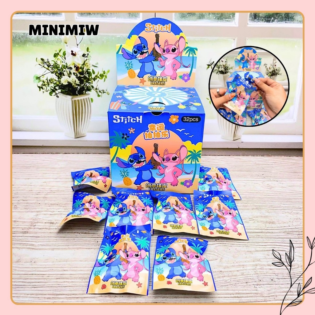

PENGHAPUS MYSTERY BAG STITCH ER-1536 MISTERY BLIND BOX BLINDBOX HAPUSAN SETIP STIP ERASER LUCU UNIK KARAKTER ALAT TULIS KANTOR SEKOLAH MURAH TERMURAH COD