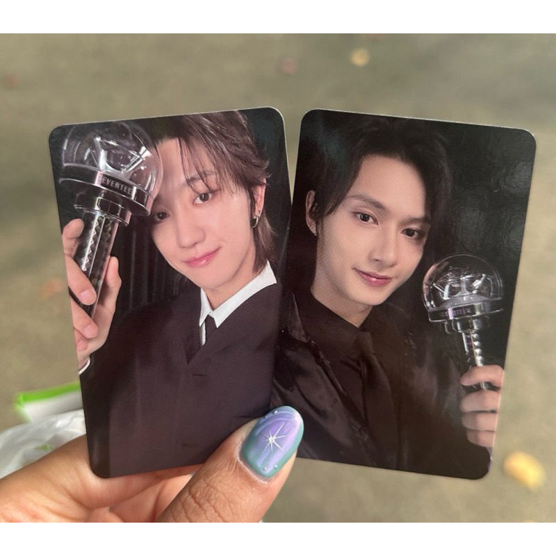 CARATZONE PHOTOCARD SEVENTEEN RIGHT HERE IN GOYANG THE8 JUN MINGHAO MINGYU JEONGHAN SCOUPS CARATLAND