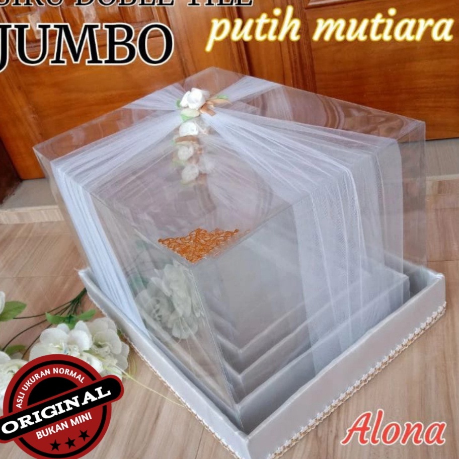 

FG2 BOX KOTAK SESERAHAN HANTARAN PERNIKAHAN MIKA TILE 1 SET ISI 4 PCS