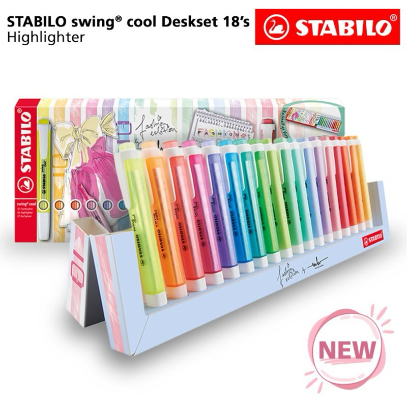

STABILO swing cool Deskset 18's - Fashion Edition