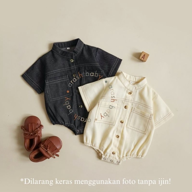 KODE H58A Arash Baby  JOSHUA Jumper  Baby bodysuit  Jumper bayi jeans