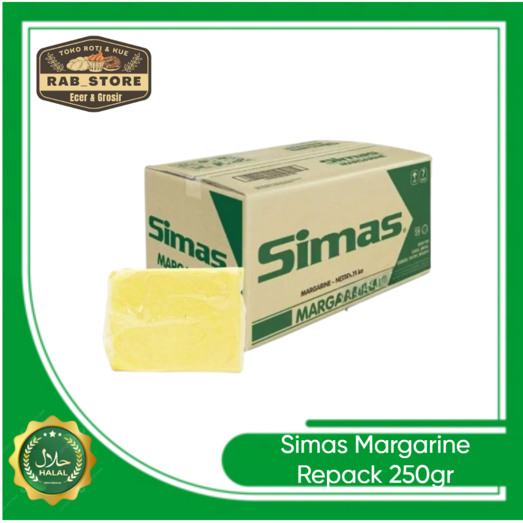 

SIMAS Margarine / Margarin / Mentega Repack 250gr