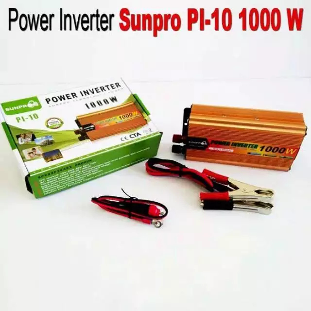 COD POWER INVERTER SUNPRO 1000W PI-1000//INVERTERSUNPRO 1000W PI-1000