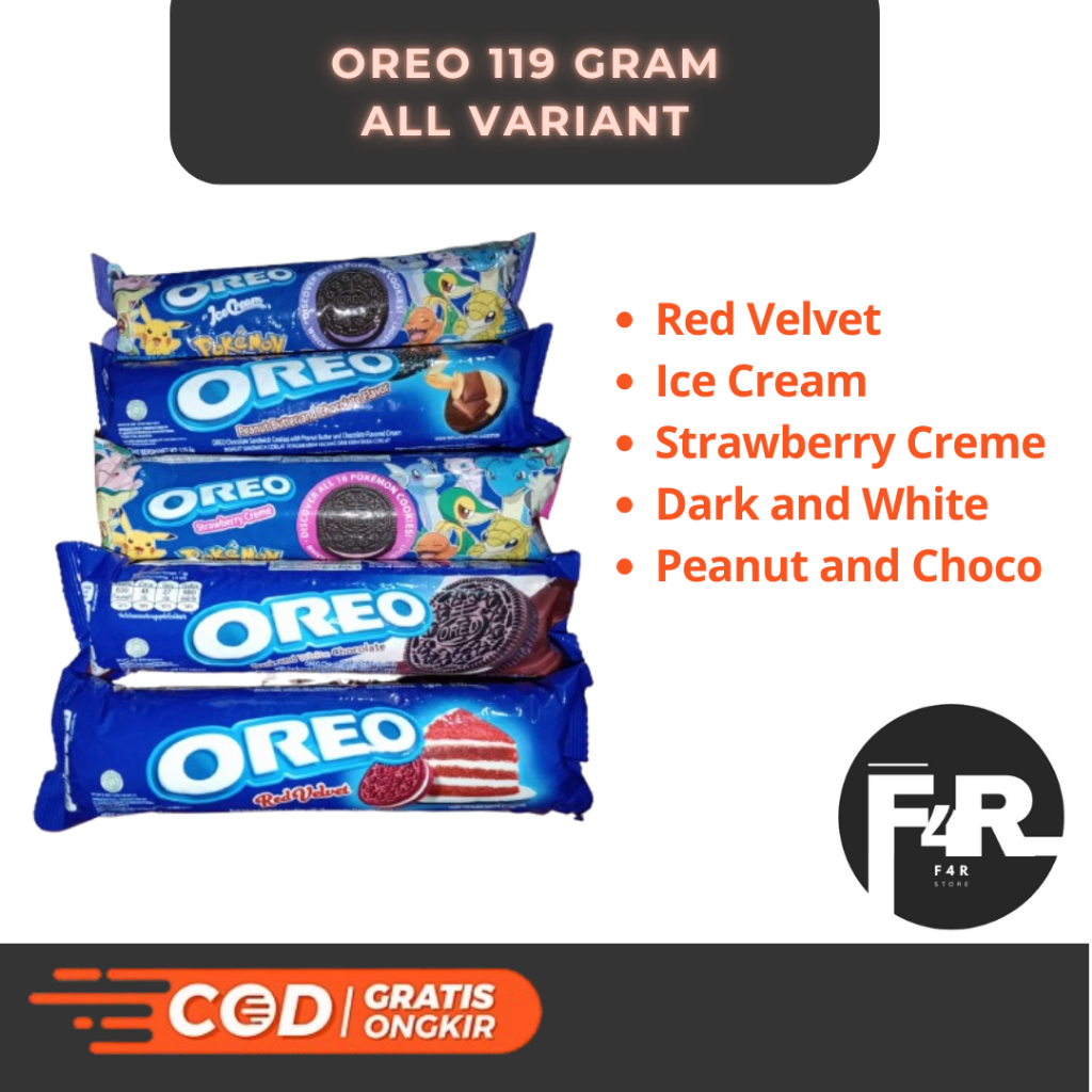 

Oreo Biscuit 119 Gr All Variant