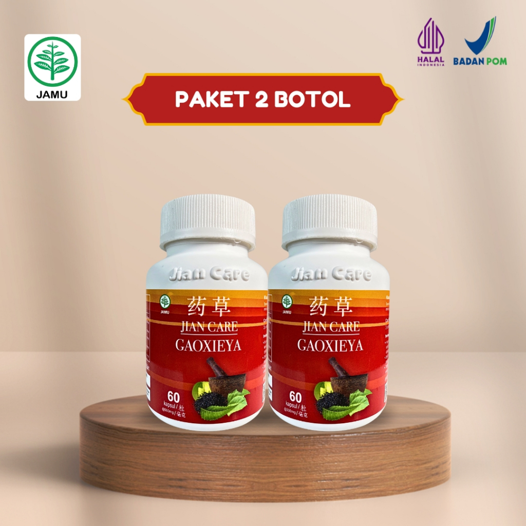 Gaoxieya Obat Diabetes Asli - Paket 2 Botol