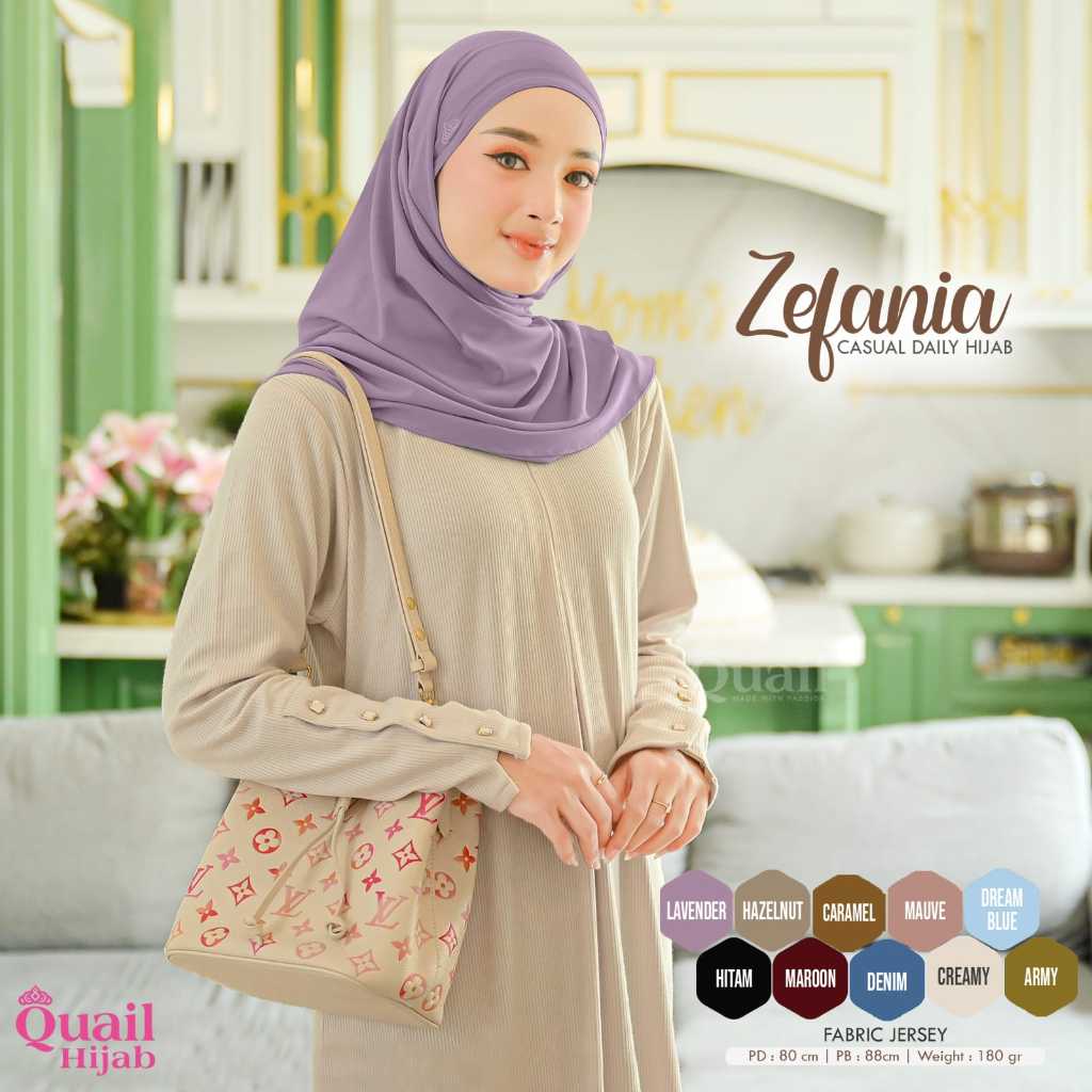 zefania hijab original Quail Hijab